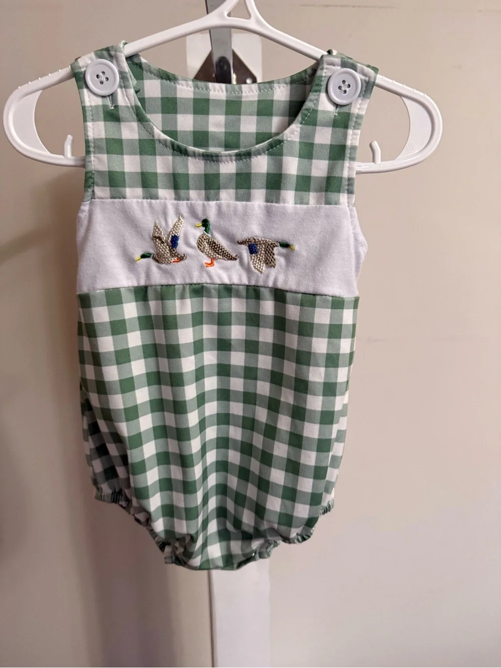 Boutique Mallard Duck Romper